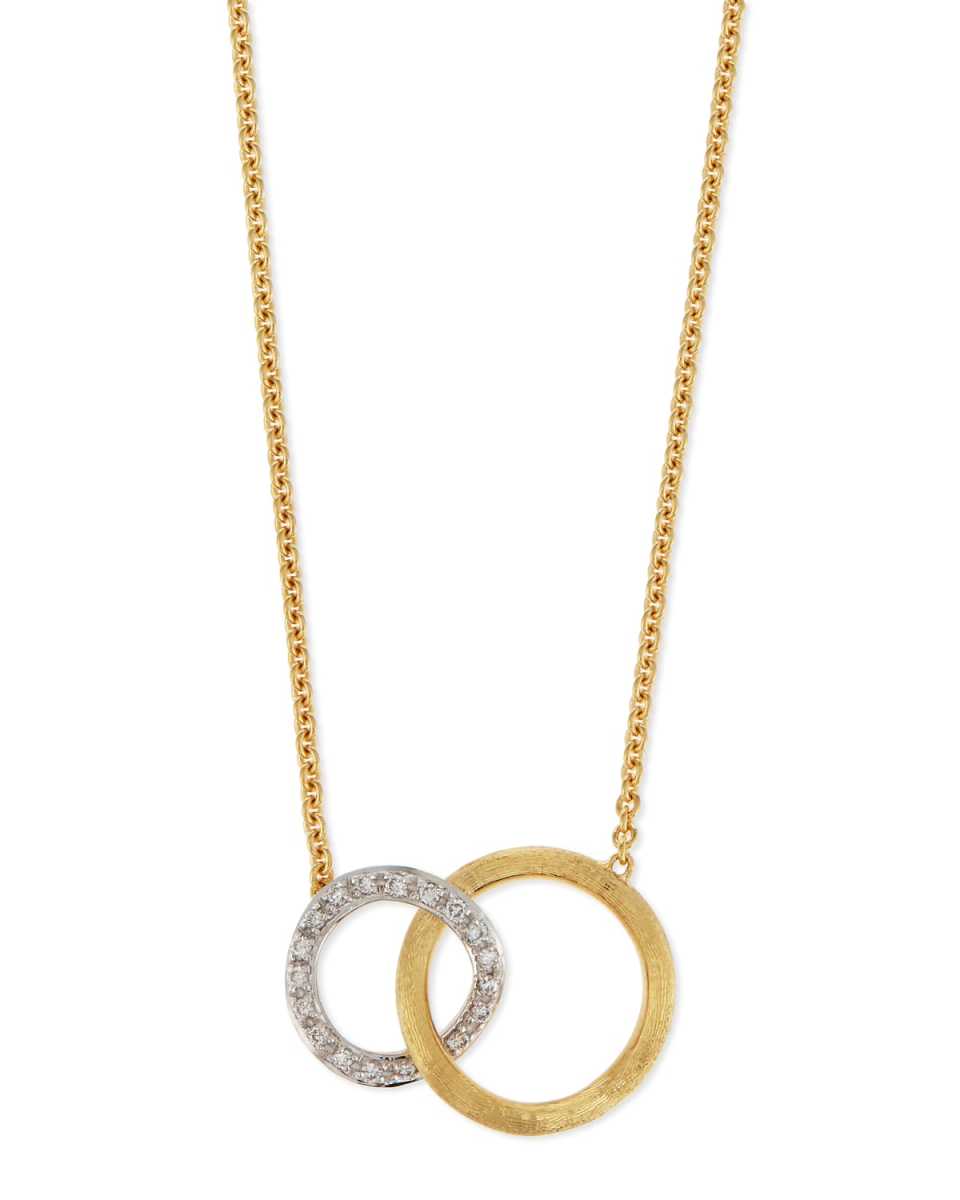 Jaipur 18K Pave Diamond Link Necklace